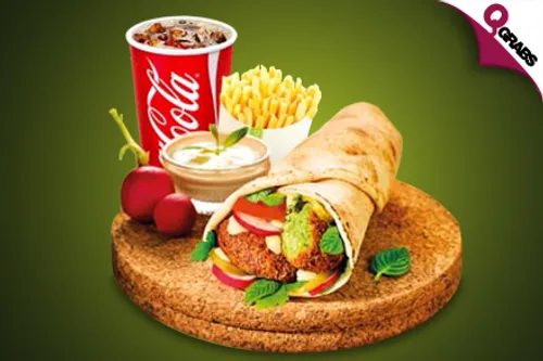 From QR19 Choose from a Delicious Selection of Combo Meals from Falafel Land! (Up to QR65 Value)